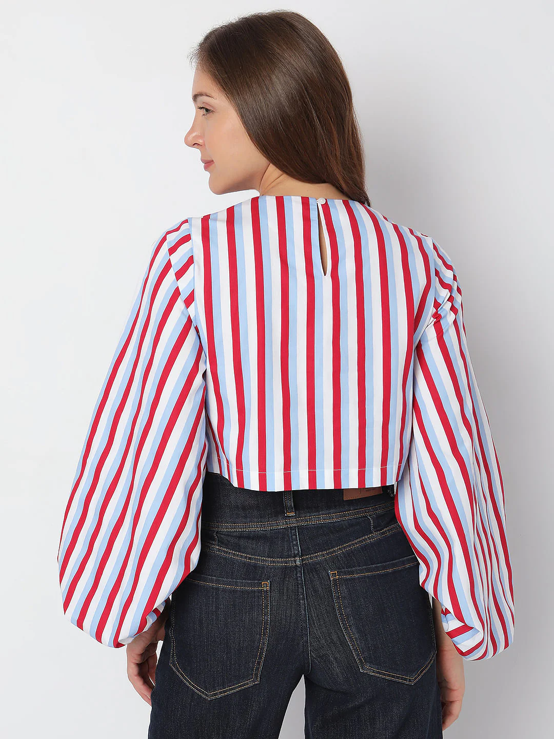 Blue Striped Top - Image 4
