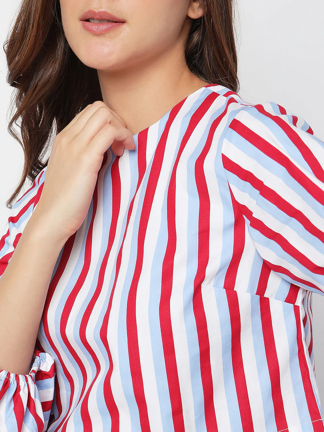 Blue Striped Top - Image 6