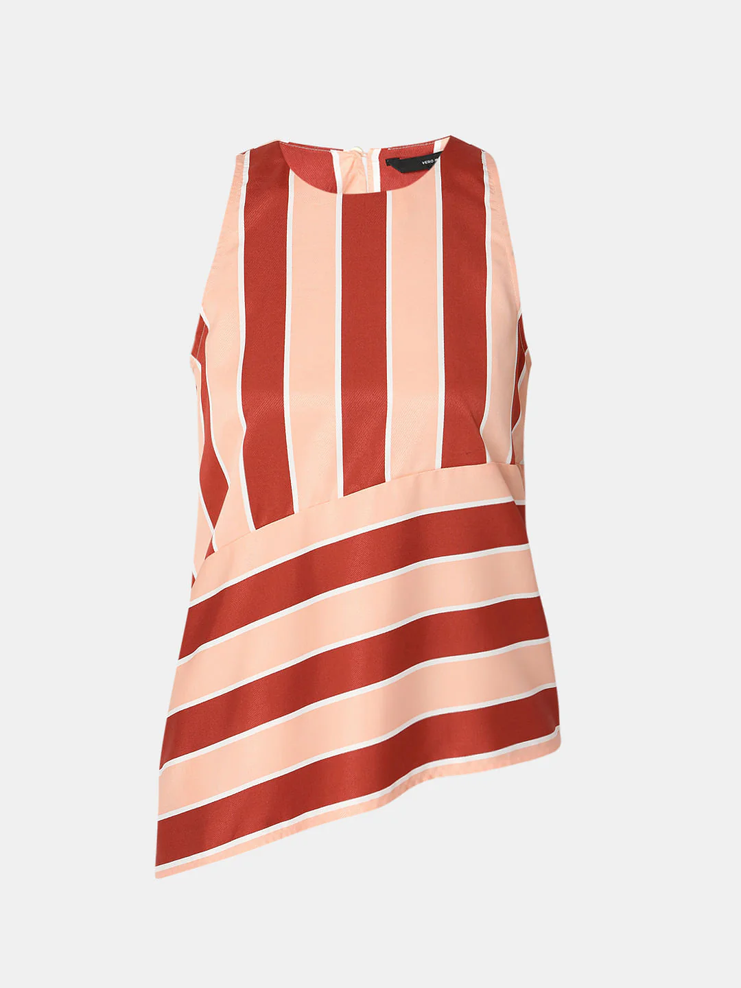 Peach Striped Co-Ord Top - Image 7