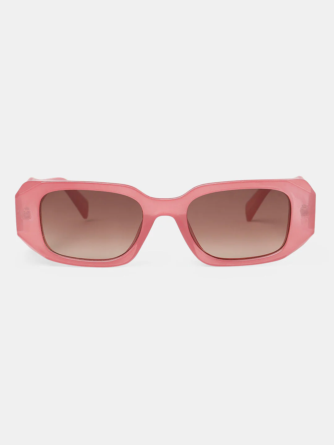 Pink Rectangular Sunglasses - Image 2