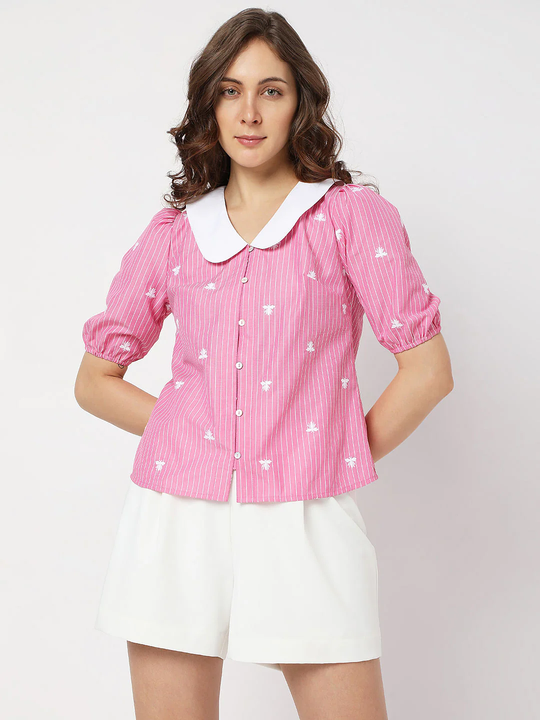 Pink Striped Shirt - Image 2