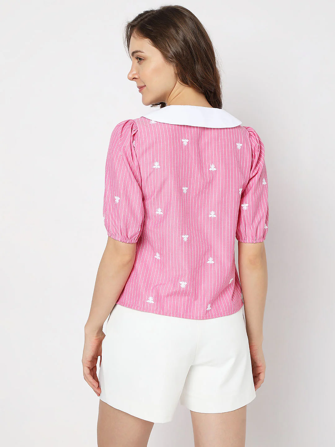 Pink Striped Shirt - Image 4