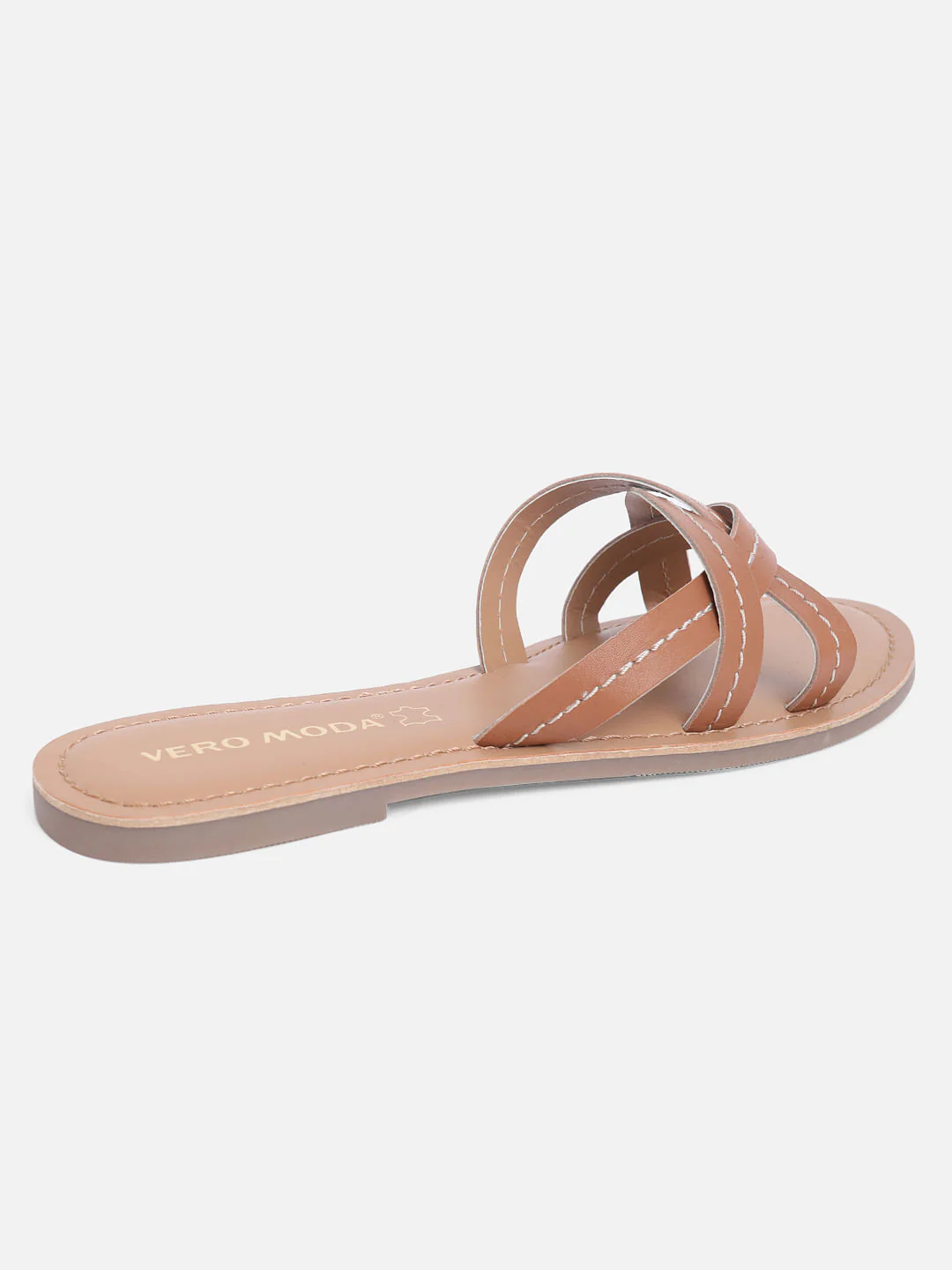 Brown Crossover Sandals - Image 7