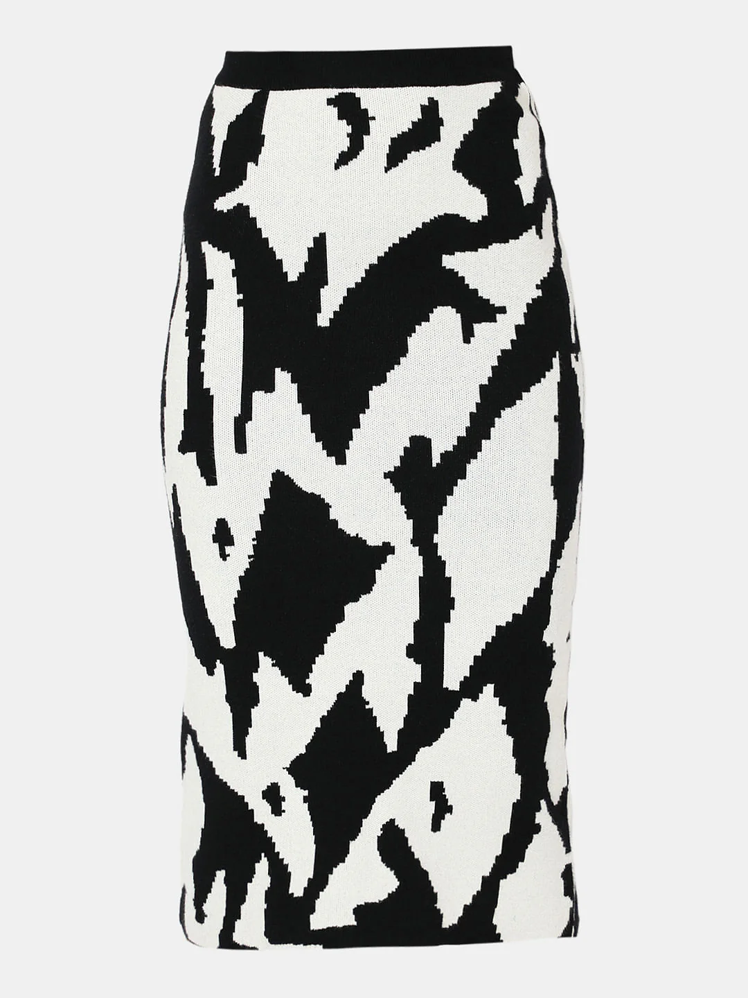Monochrome High Rise Co-Ord Set Skirt - Image 7