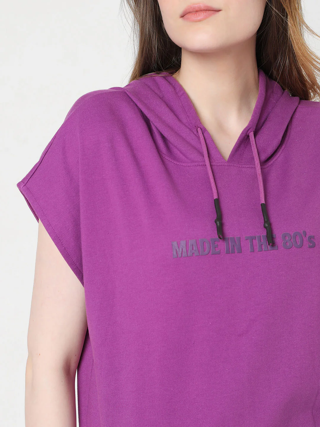 Purple Short Sleeves Sweatshirt - Image 6