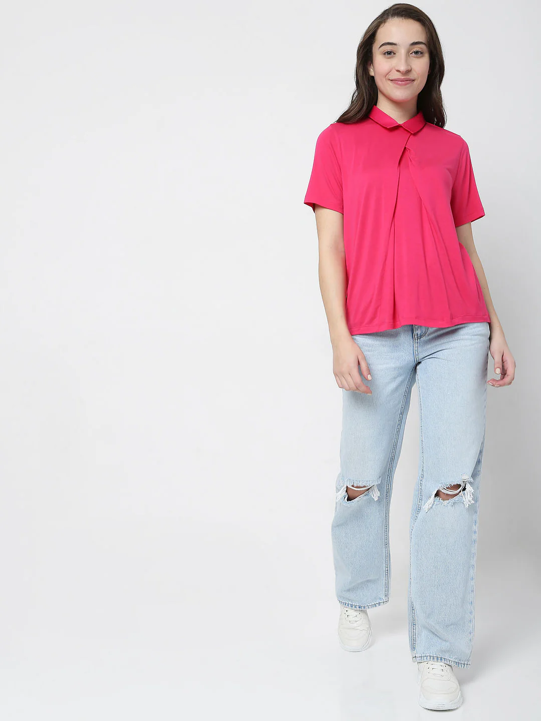 Pink Collared Top - Image 5