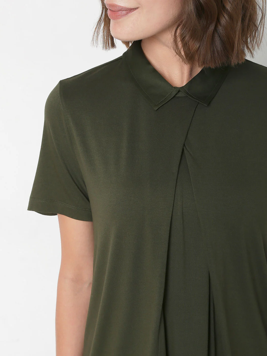 Green Collared Top - Image 6
