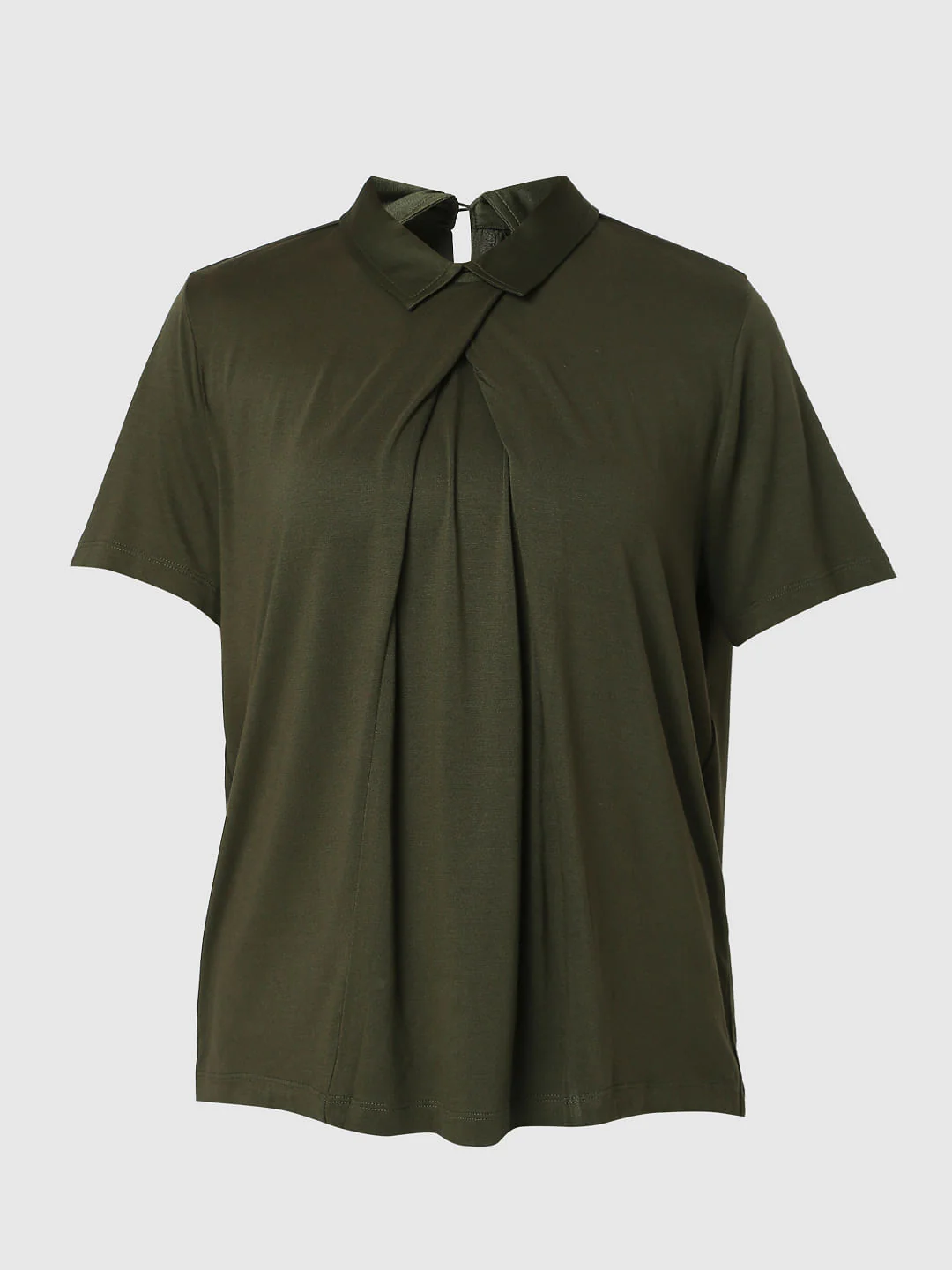 Green Collared Top - Image 7