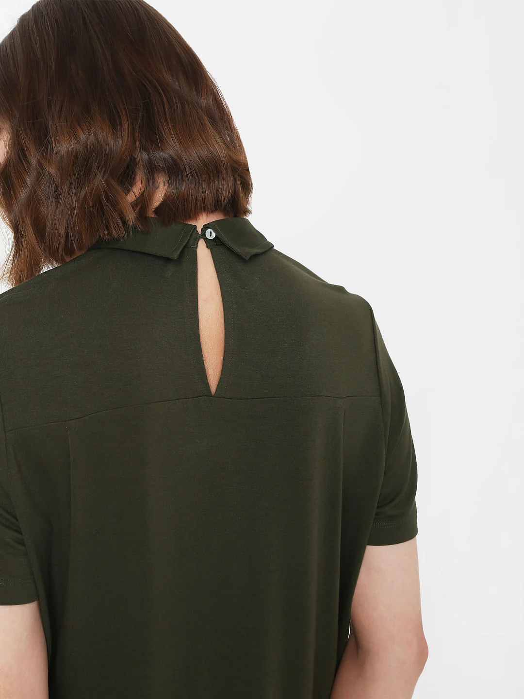 Green Collared Top - Image 8