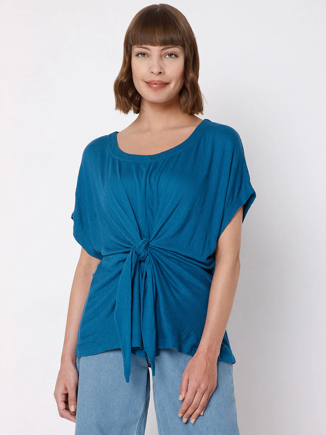 Blue Twisted Top - Image 2