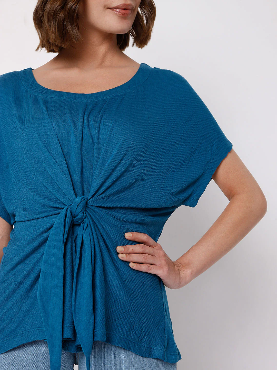 Blue Twisted Top - Image 5