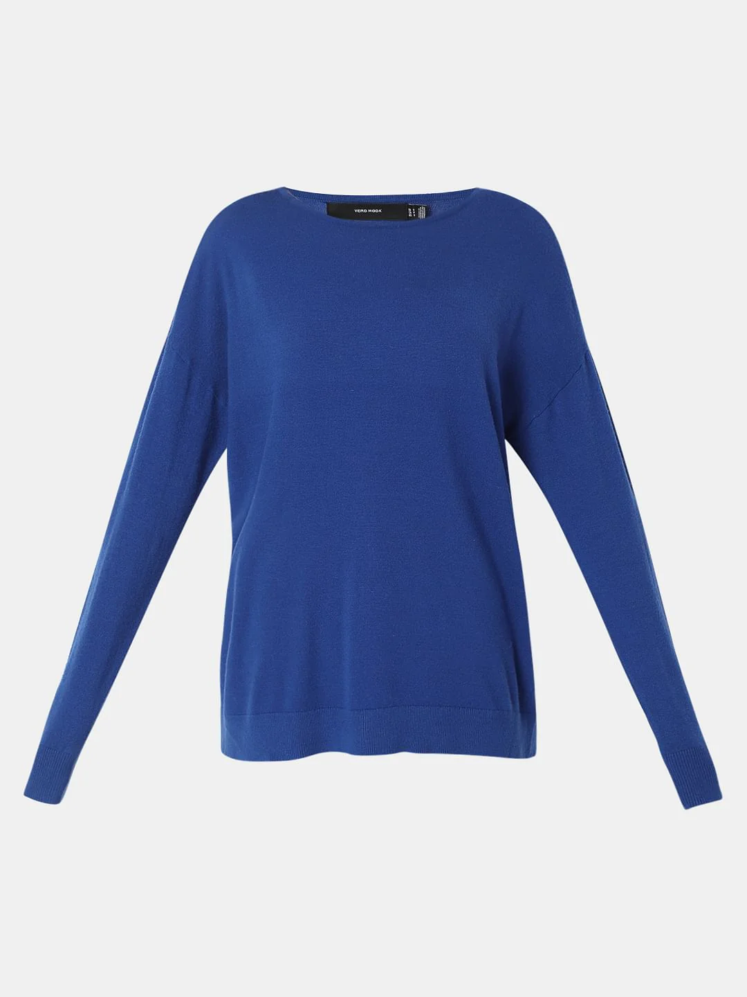 Blue Boat Neck Sweater - Image 7