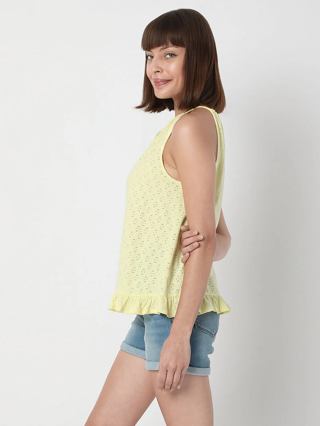 Yellow Halter Neck Top - Image 3