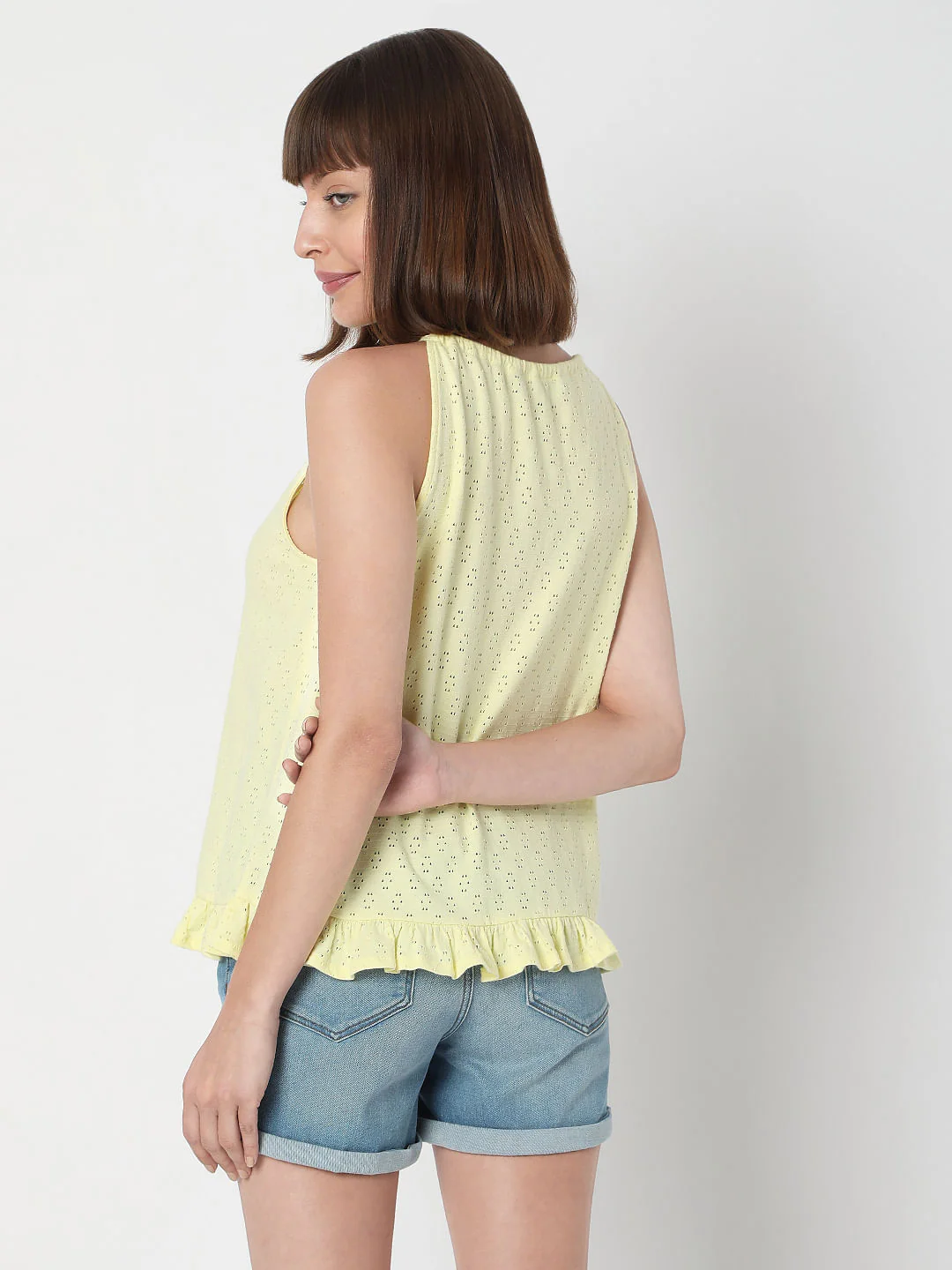 Yellow Halter Neck Top - Image 4