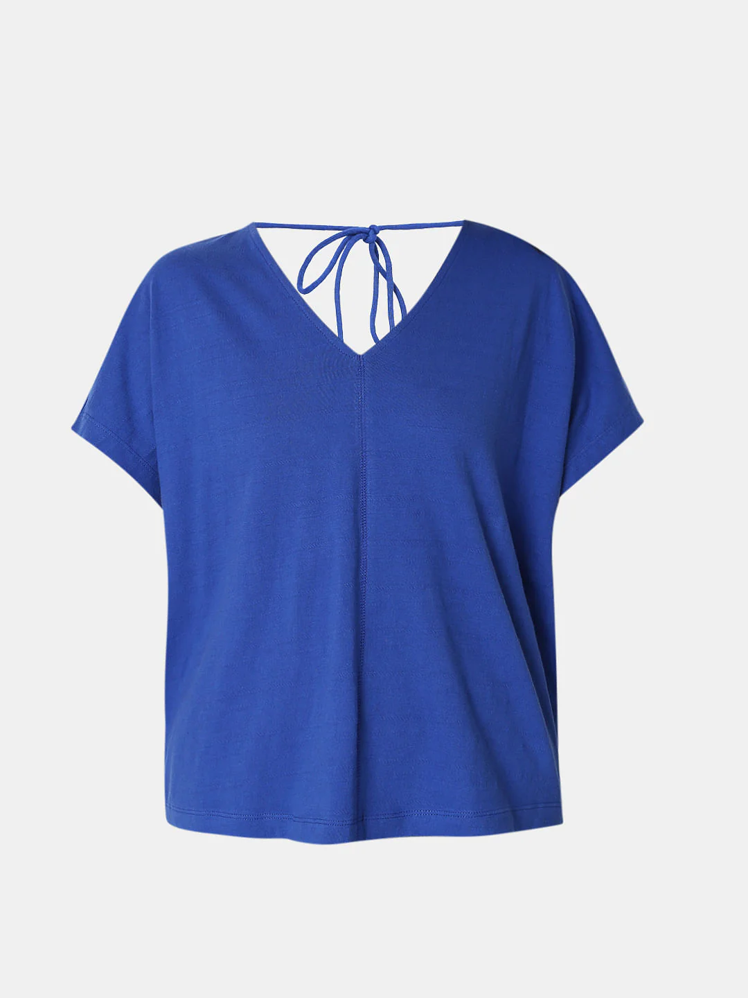 Blue Drop Shoulder T-Shirt - Image 8