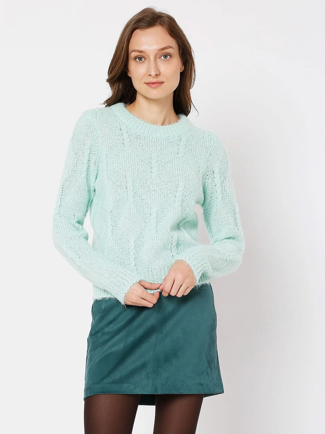 Mint Green Pullover - Image 2