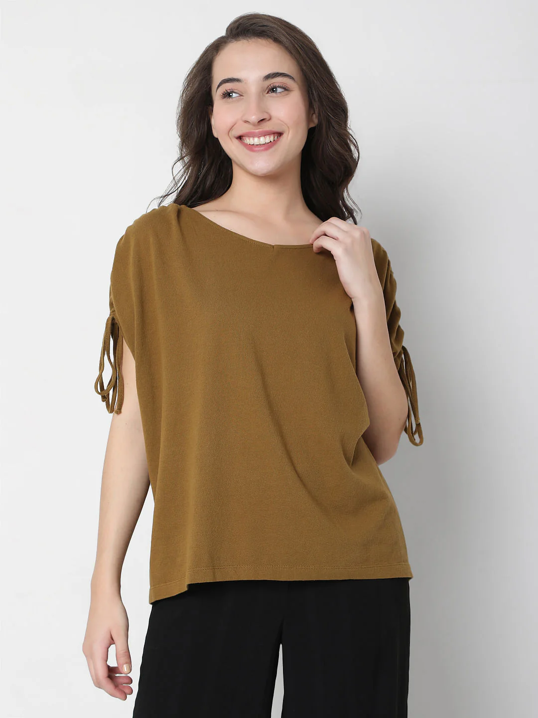 Brown Loose Top - Image 2