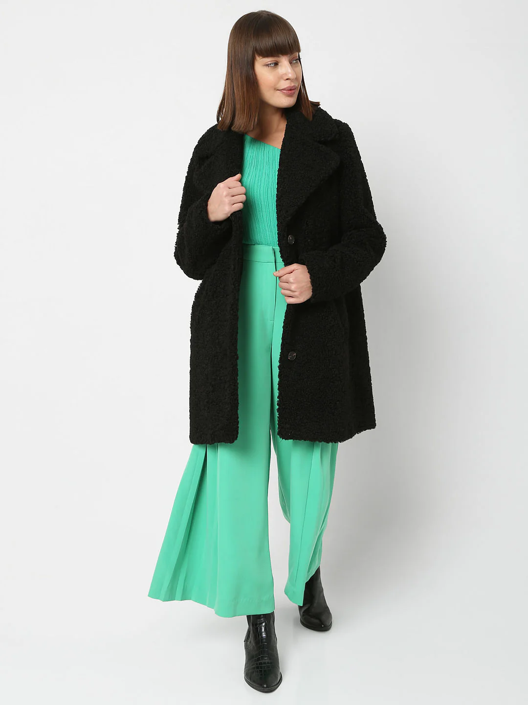 Black Teddy Jacket - Image 2