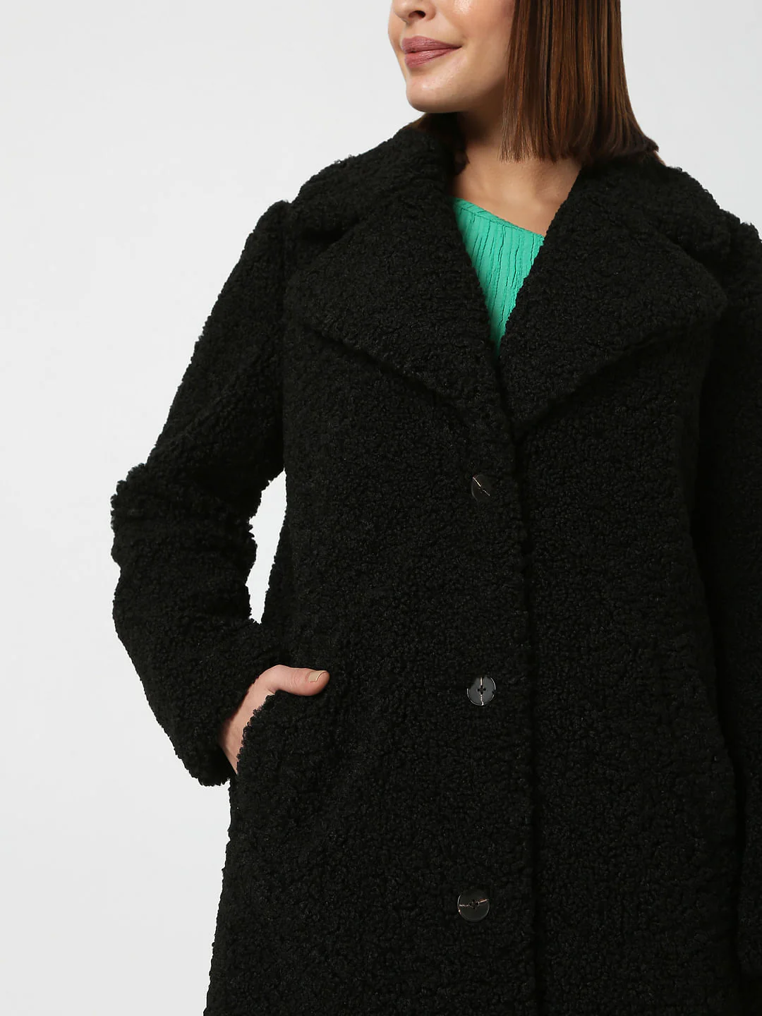 Black Teddy Jacket - Image 5