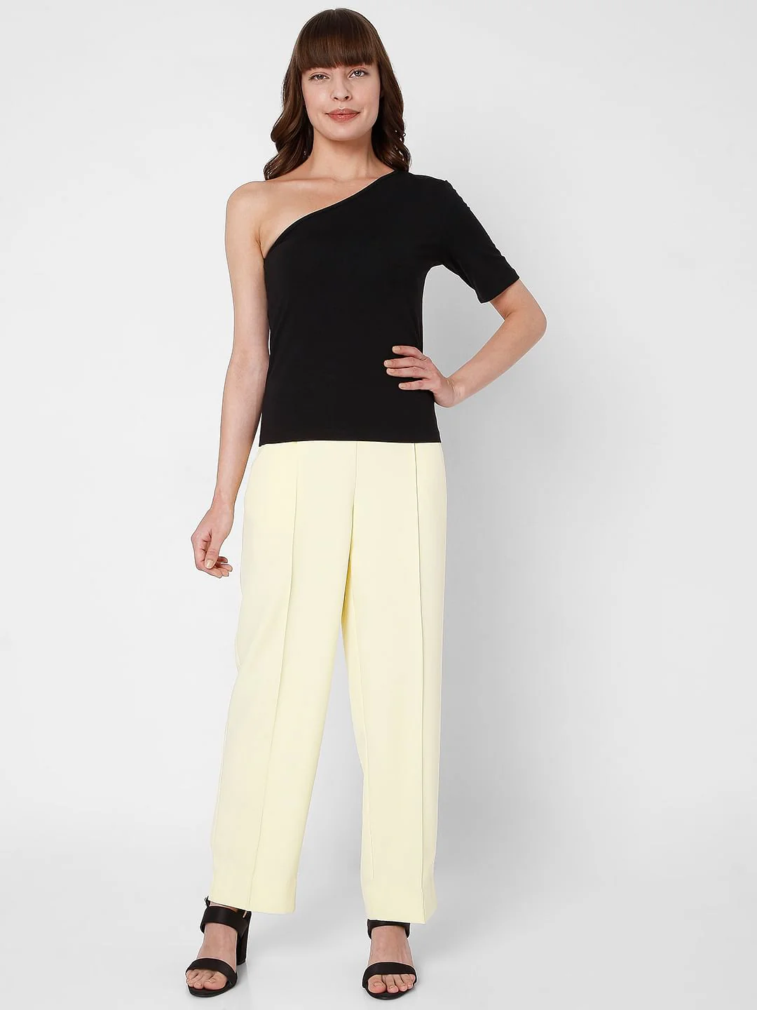 Black One Shoulder Top - Image 5