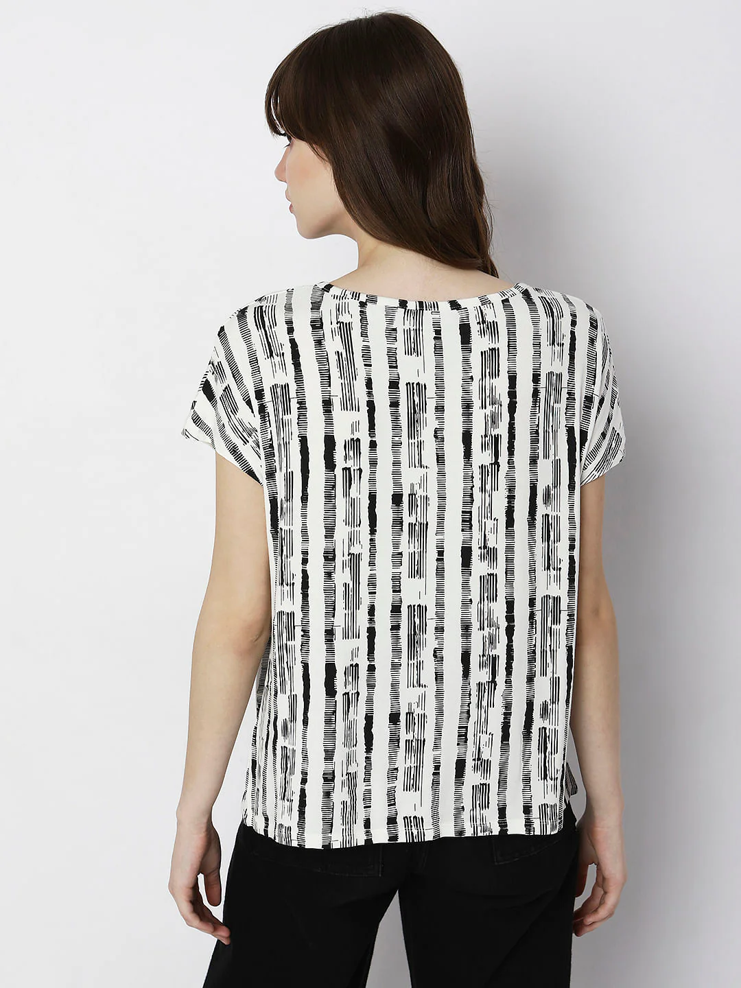White Printed Top - Image 4