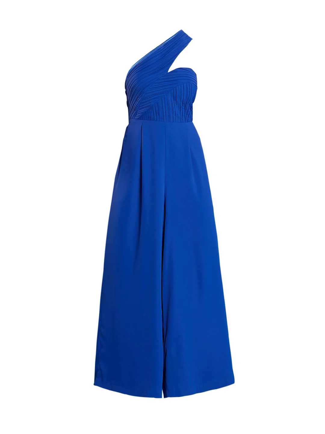Marquee Blue One-Shoulder Jumpsuit - Image 6