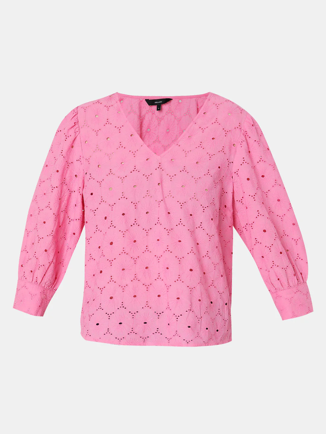 Pink Schiffli Top - Image 7