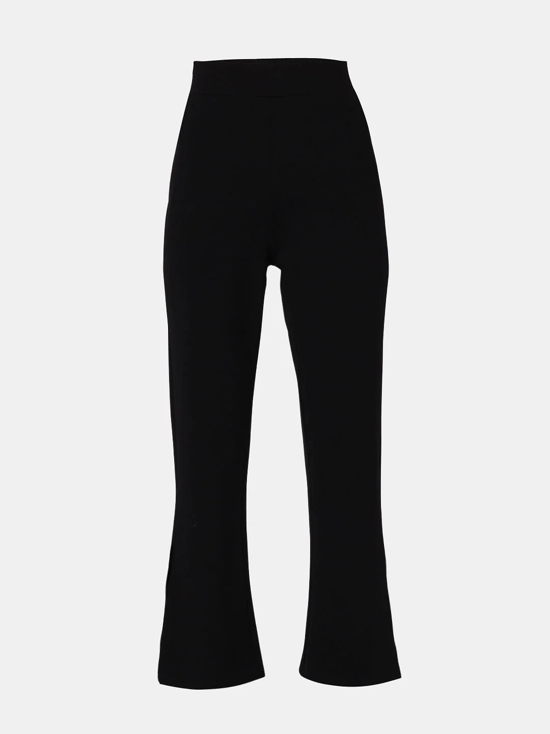 Black High Rise Bootcut Pants - Image 8