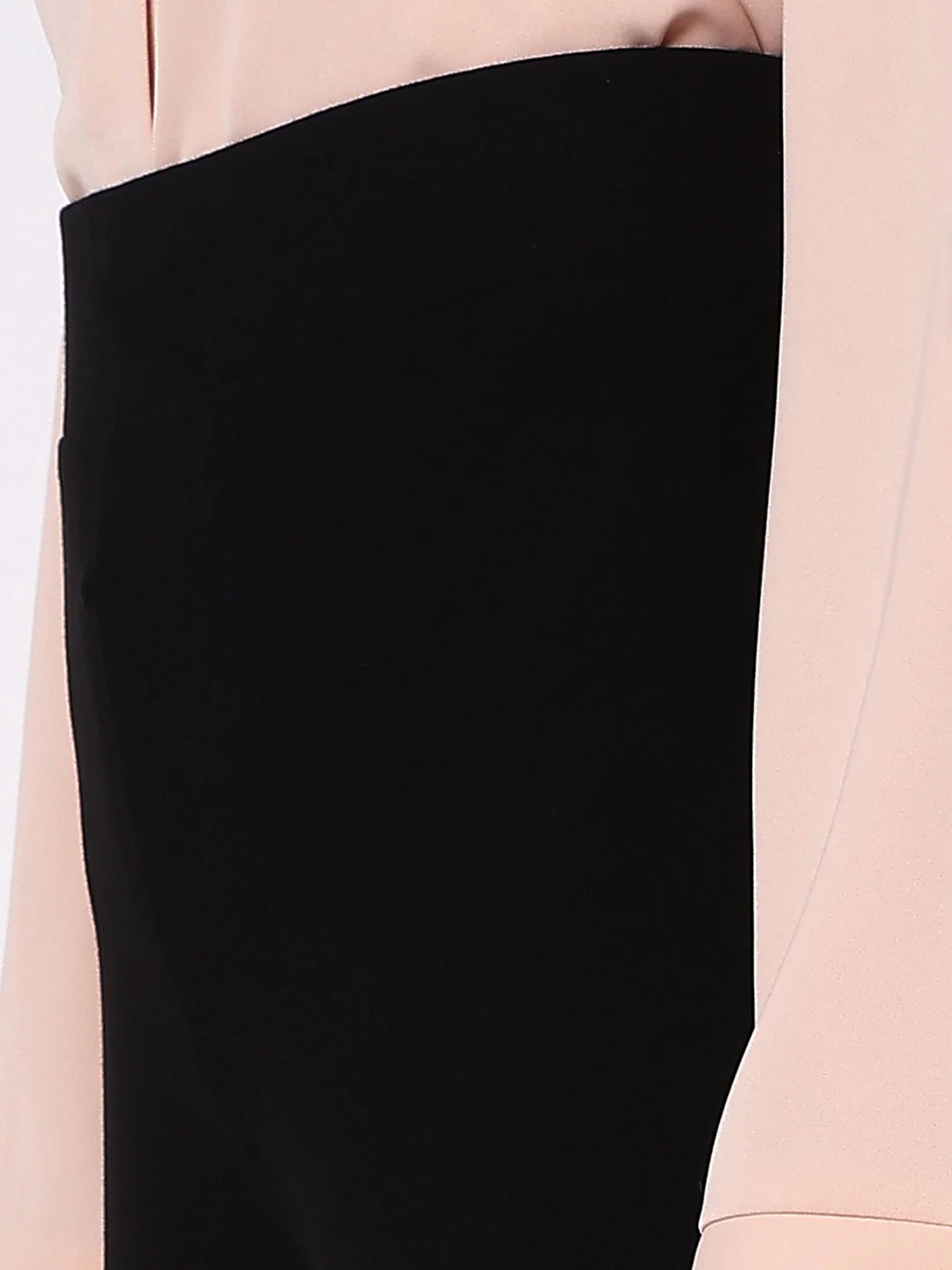 Black High Rise Bootcut Pants - Image 9