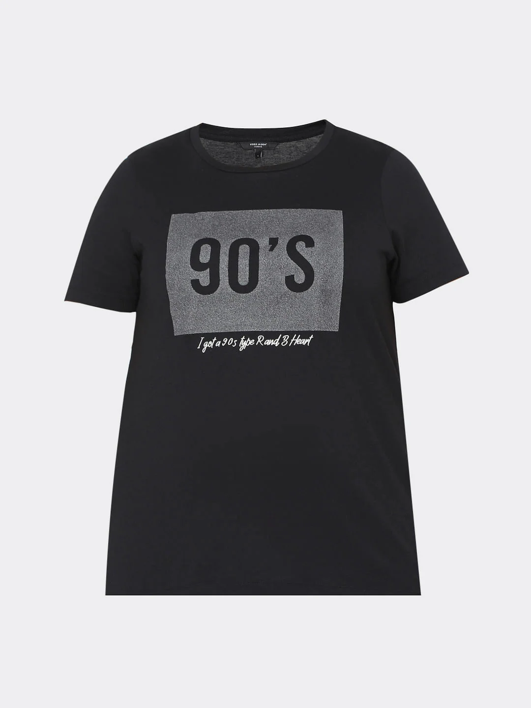 Curve Black 90'S Print T-Shirt - Image 7