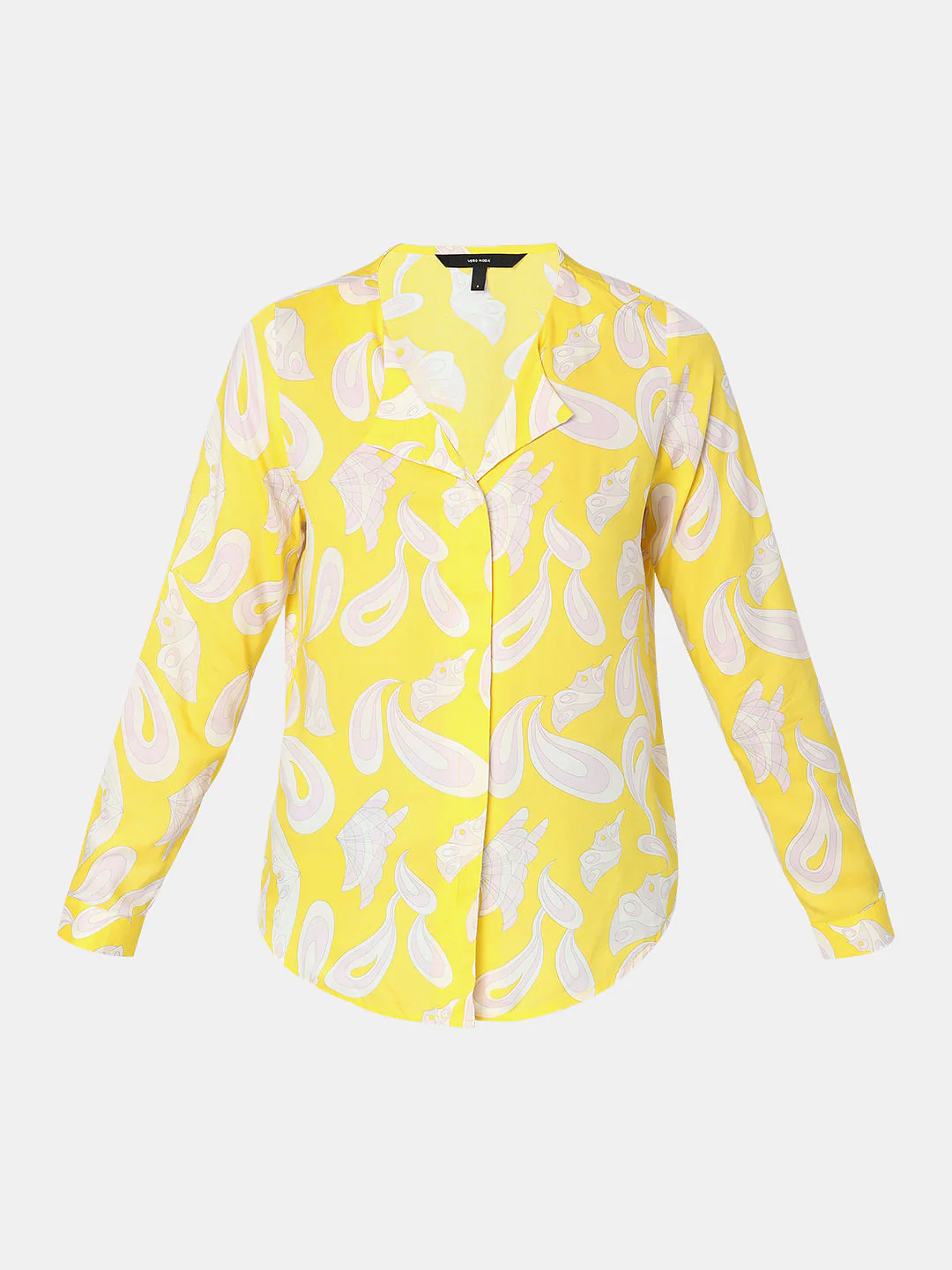 Yellow Printed Shirt - Image 7