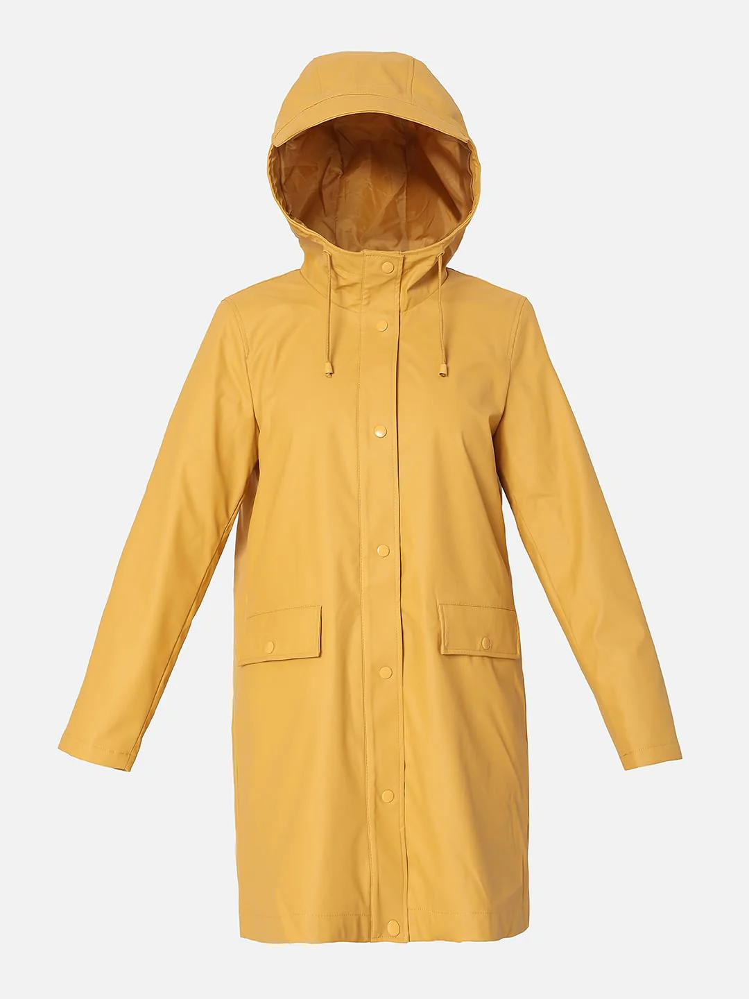 Yellow Teddy Hooded Jacket - Image 7