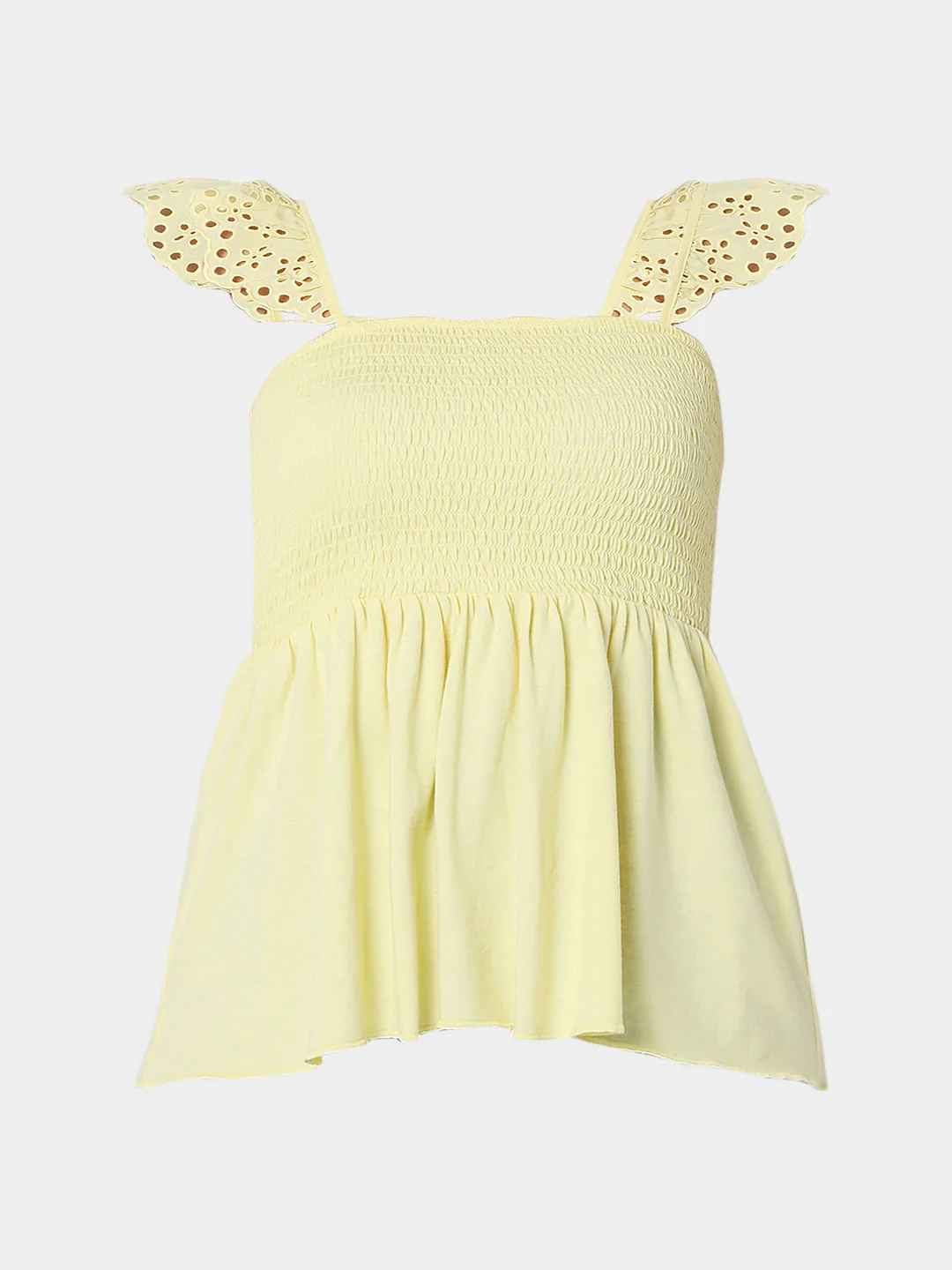 Yellow Smocked Top - Image 7