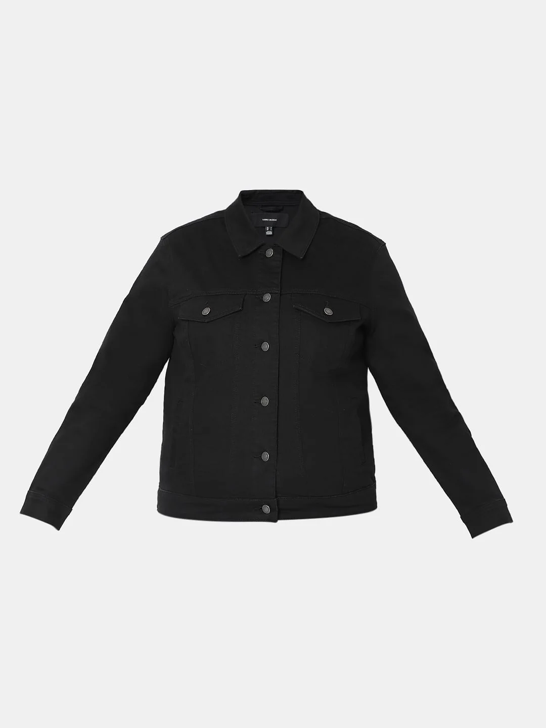Curve Black Denim Jacket - Image 7