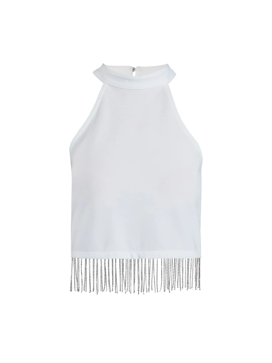 Marquee White Halter Neck Top - Image 7