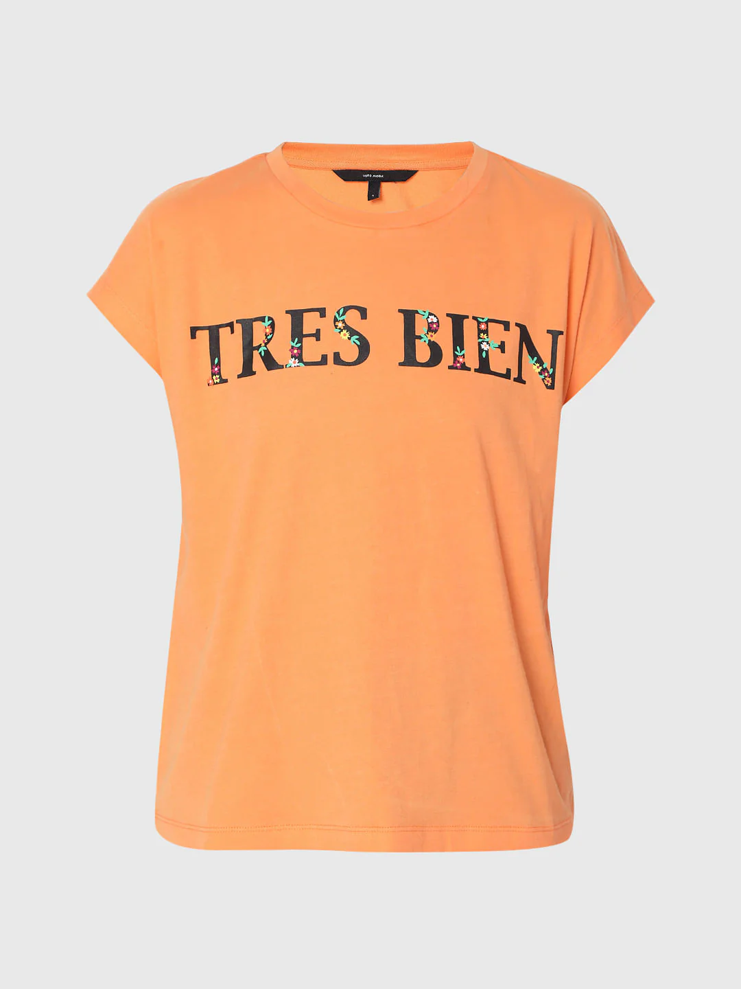 Orange Graphic Print T-Shirt - Image 7