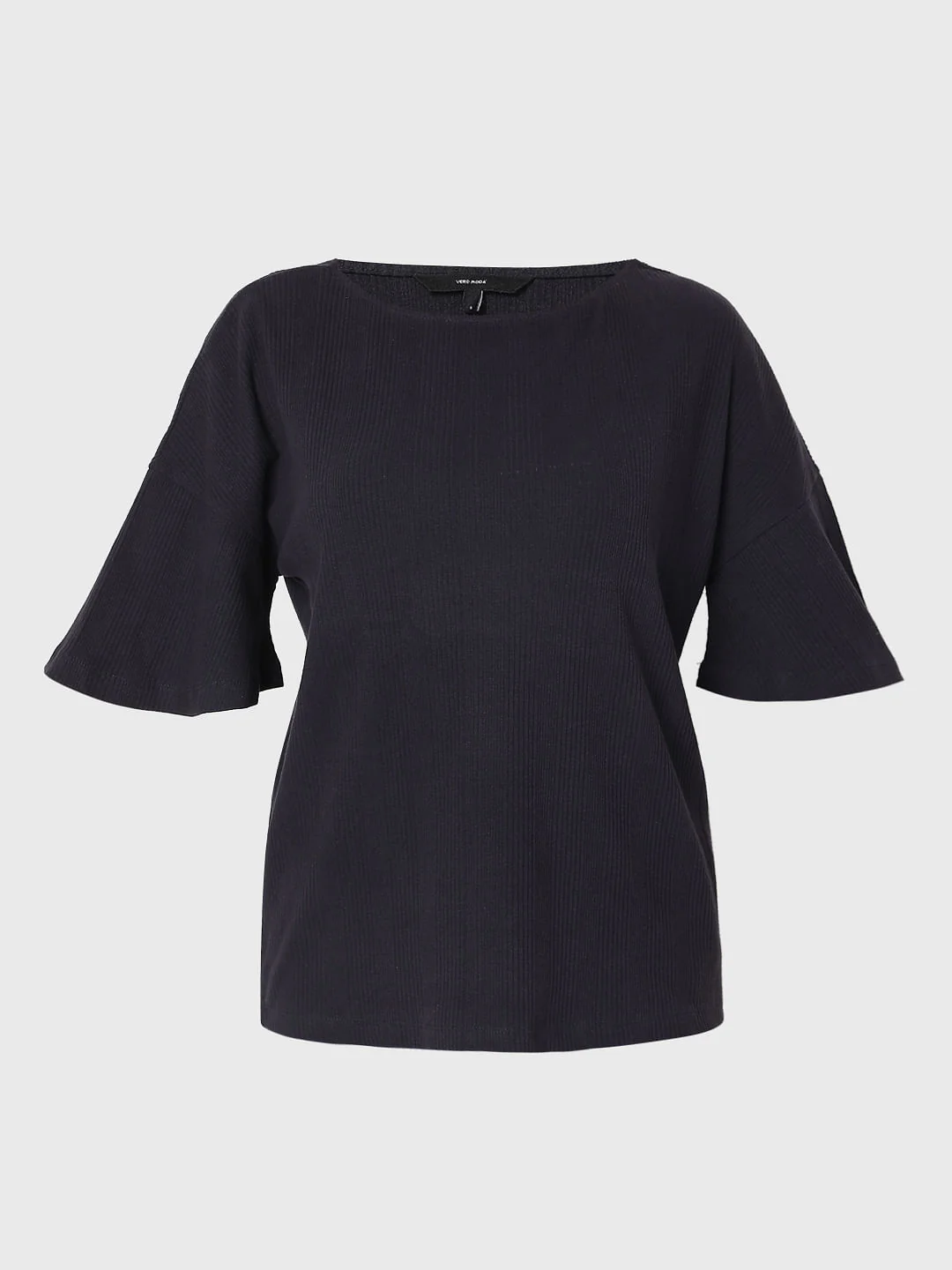 Blue Knit T-Shirt - Image 7
