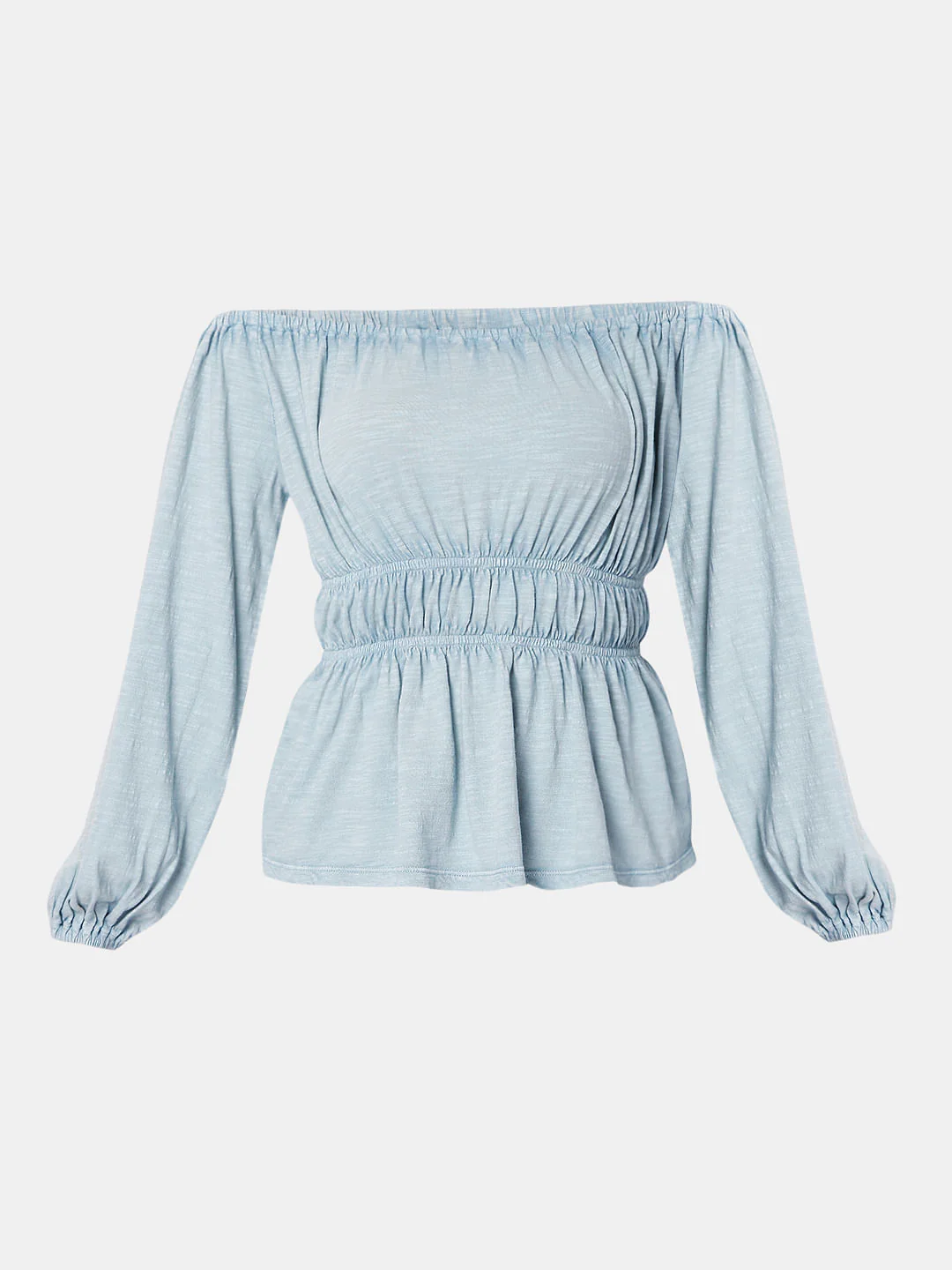 Blue Off-Shoulder Top - Image 7
