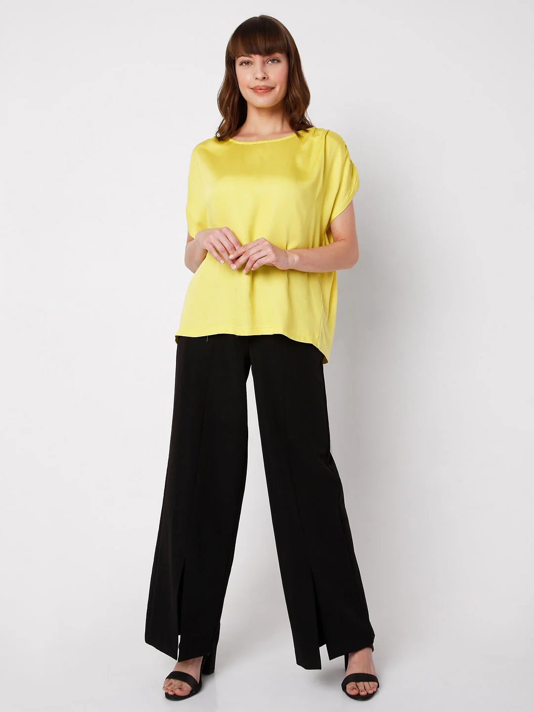 Yellow Extended Sleeves Top - Image 5