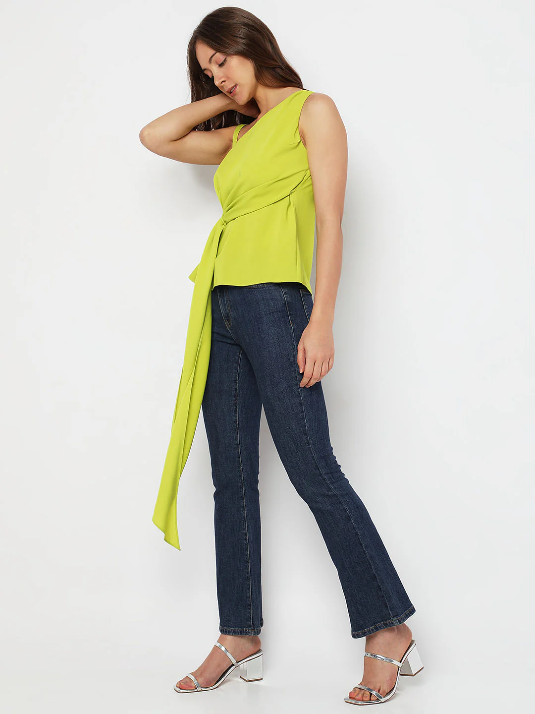 Green Twist Knot Top - Image 3