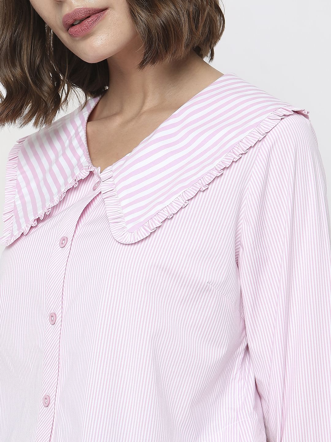 Pink Striped Shirt - Image 6