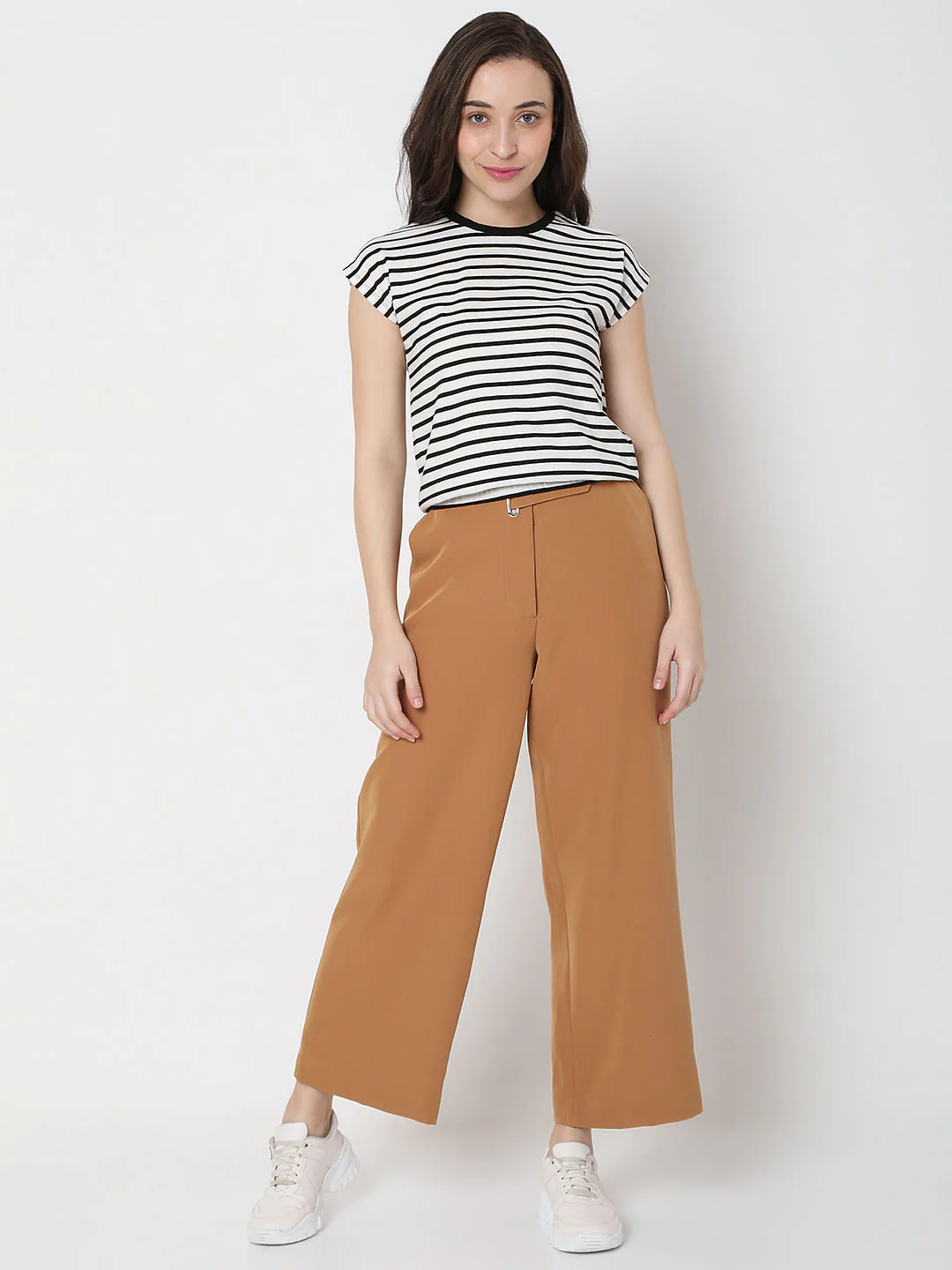 White Striped T-Shirt - Image 5