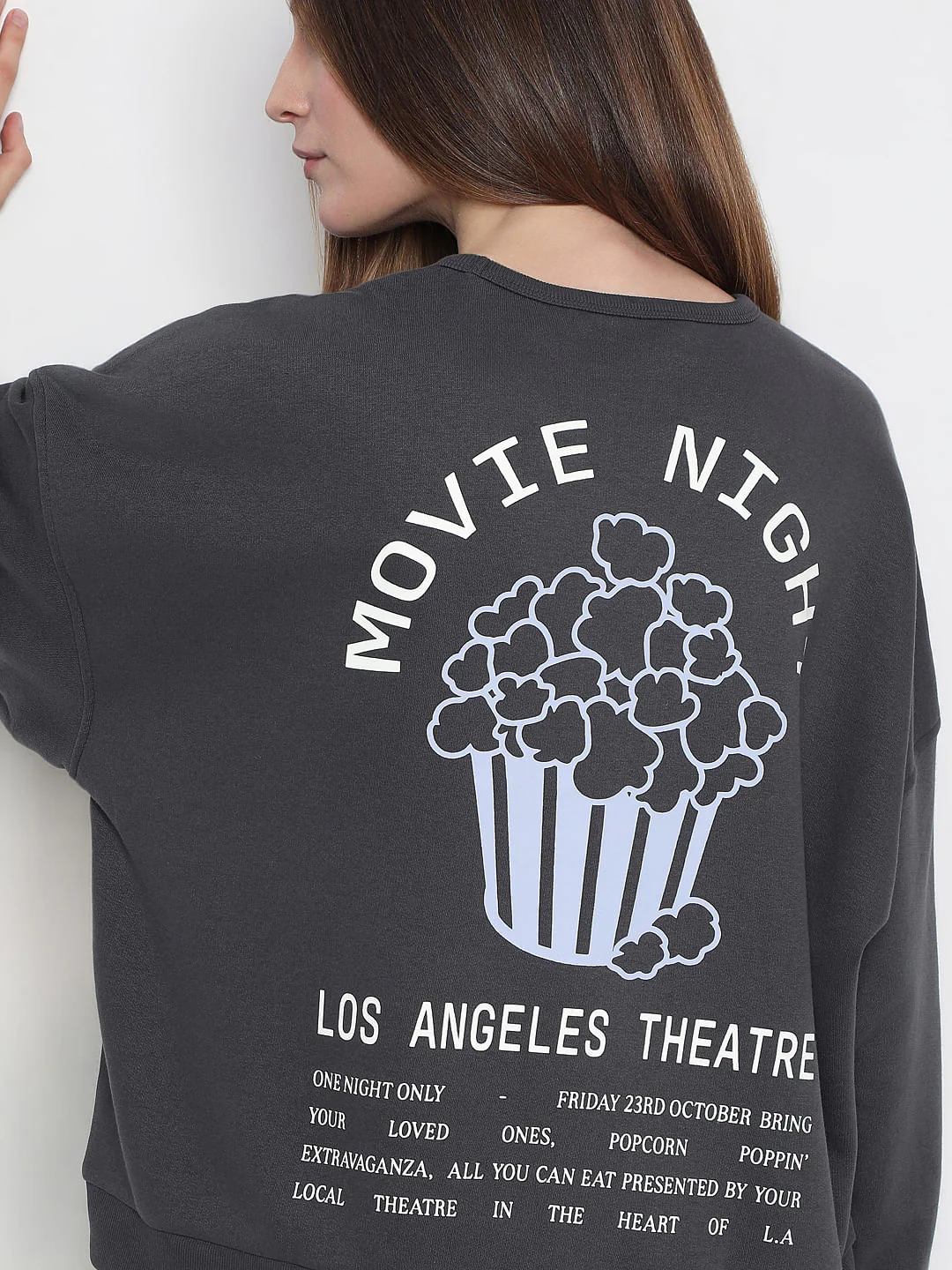 Grey Relaxed Sweatshirt - Image 6