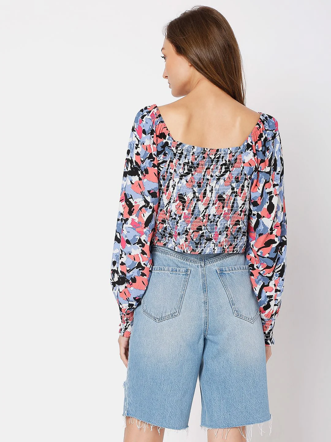 Multi-Colour Crop Top - Image 4