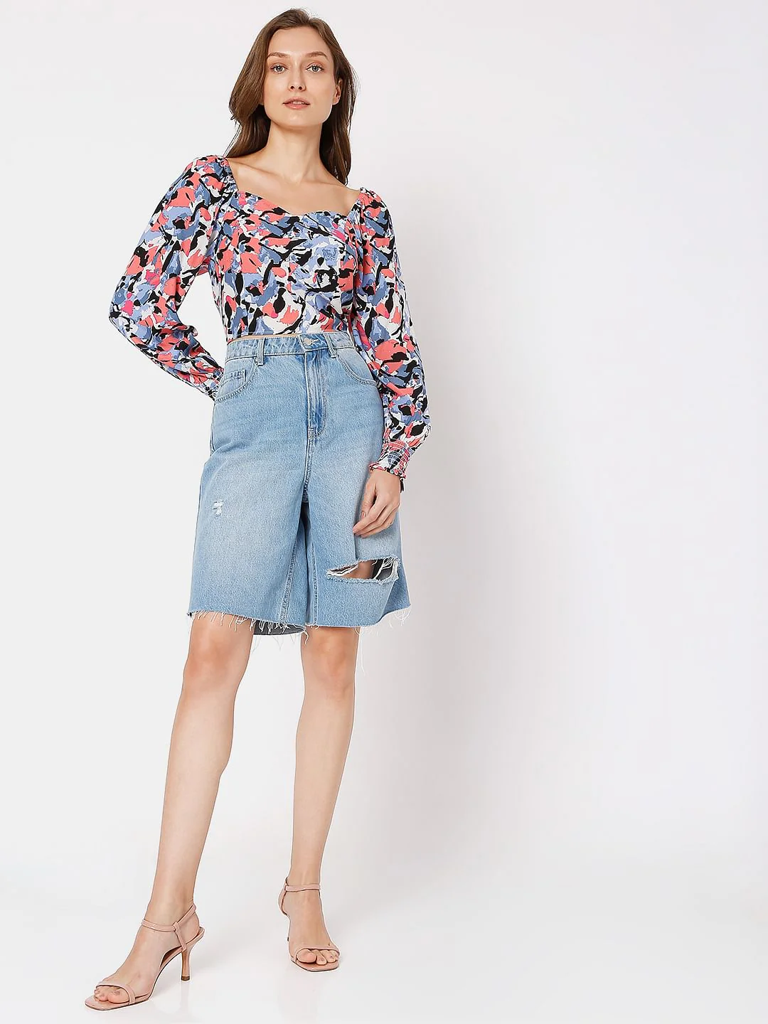 Multi-Colour Crop Top - Image 5