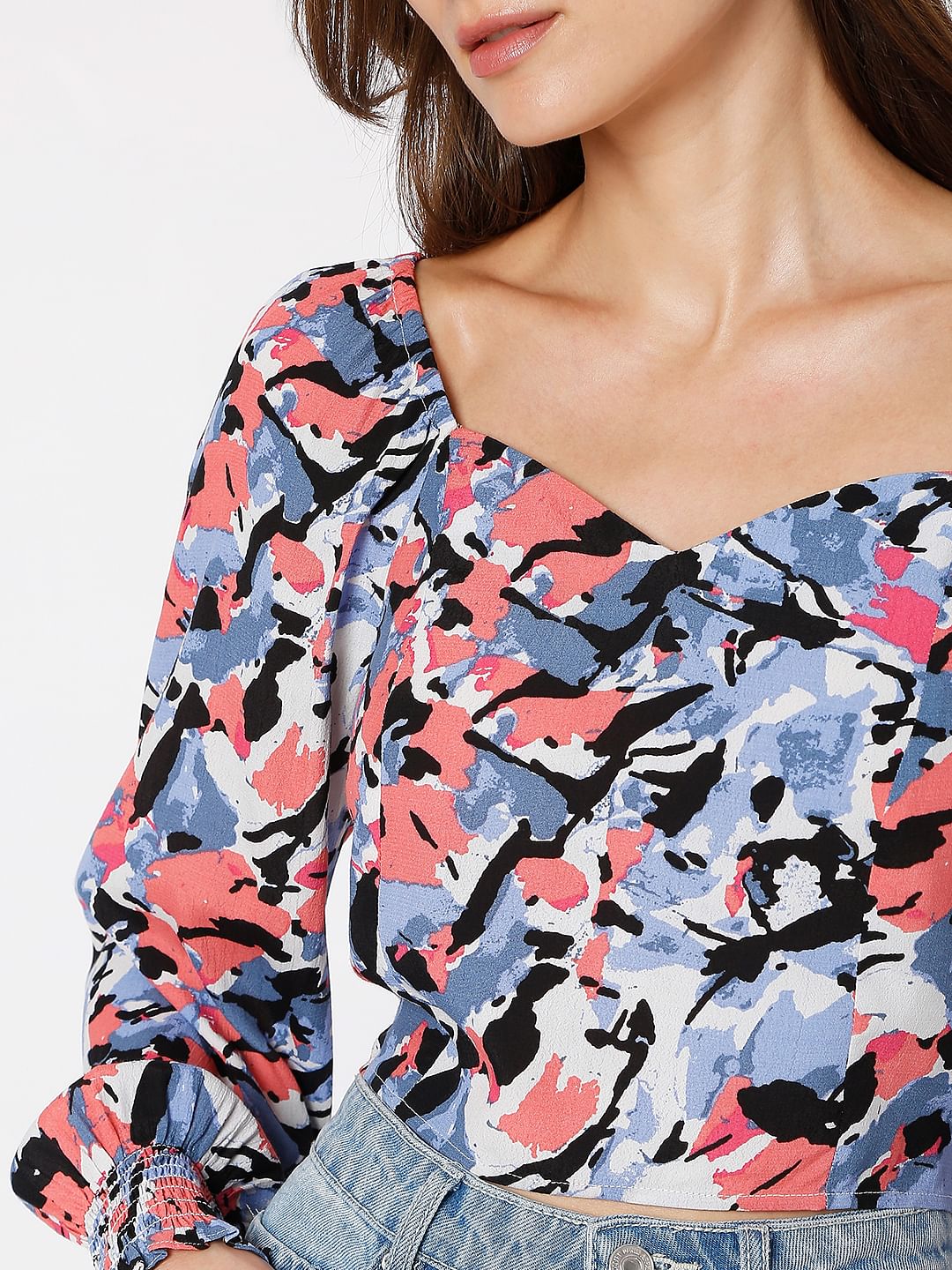 Multi-Colour Crop Top - Image 6