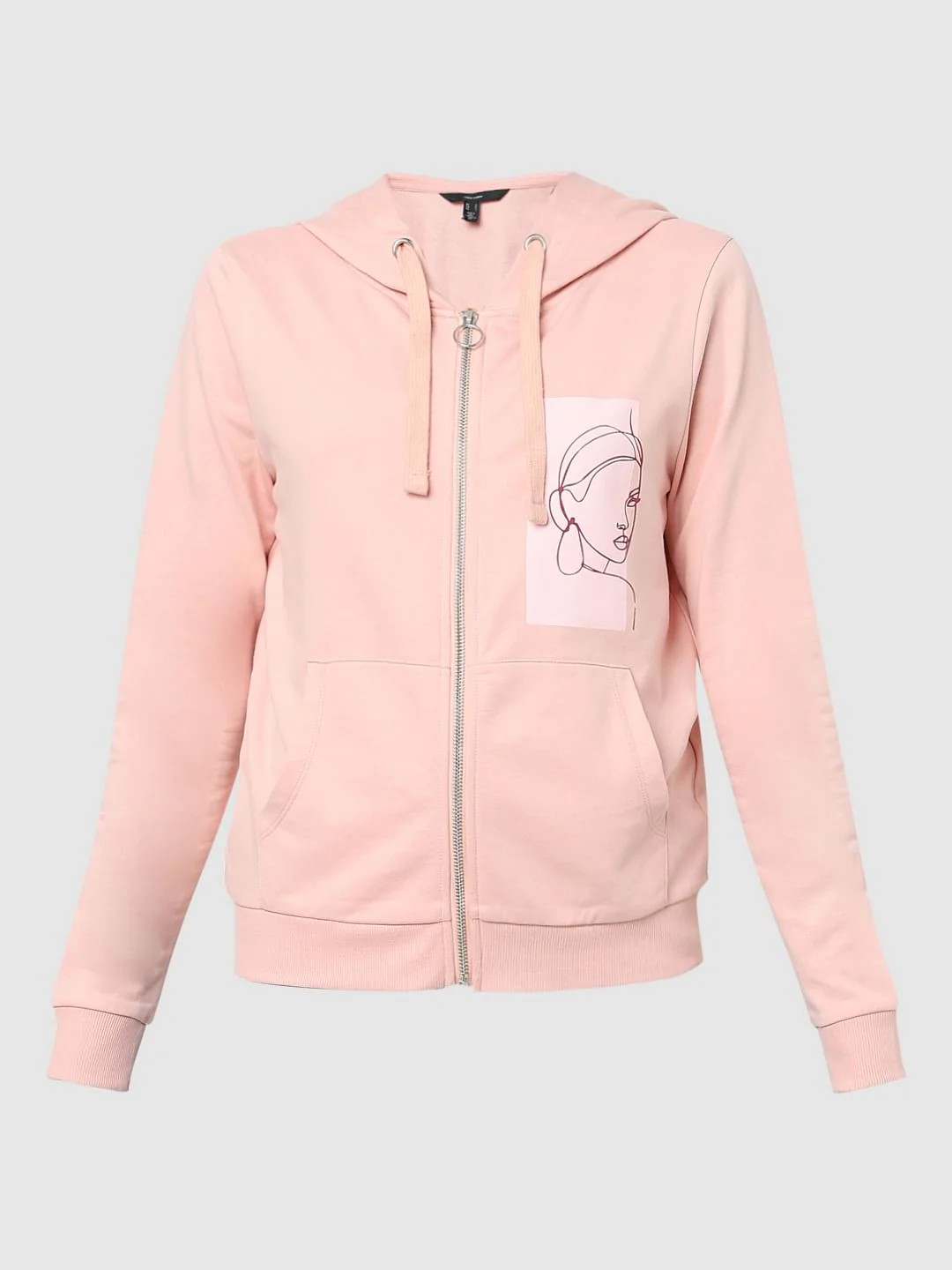 Pink Graphic Print Sweatshirt - Image 6