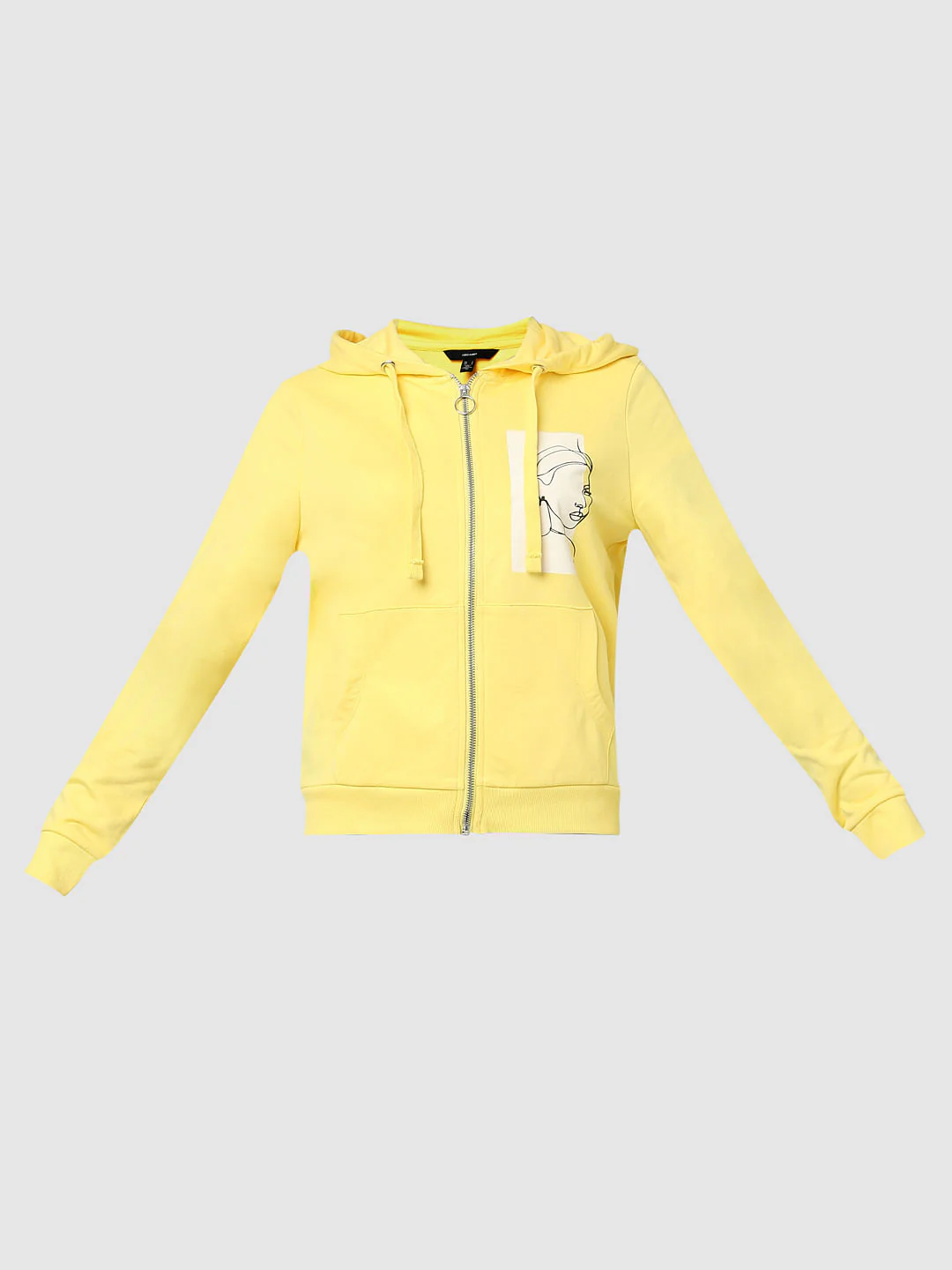 Yellow Graphic Print Sweatshirt - Image 6