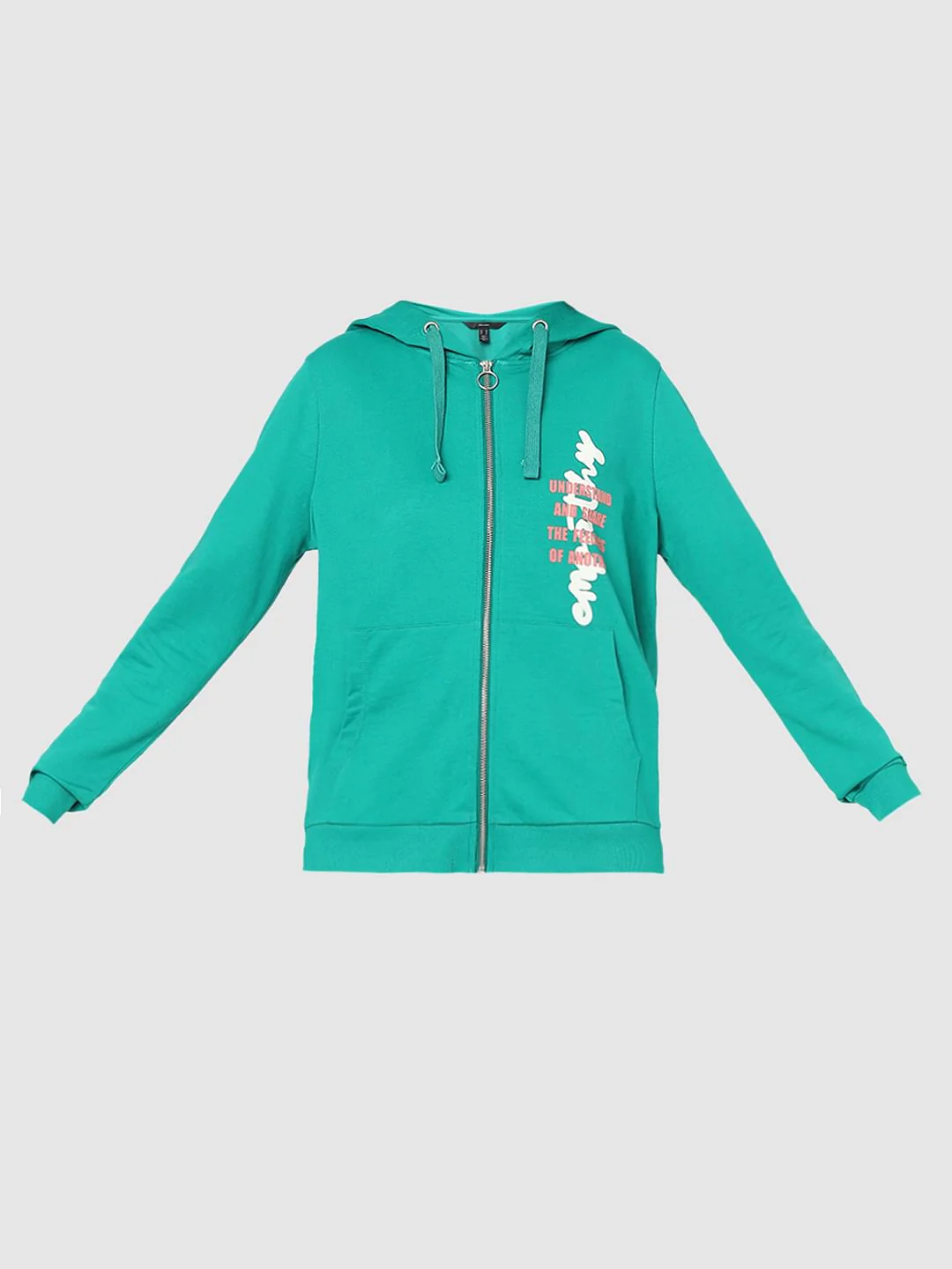 Green Graphic Print Sweatshirt - Image 6