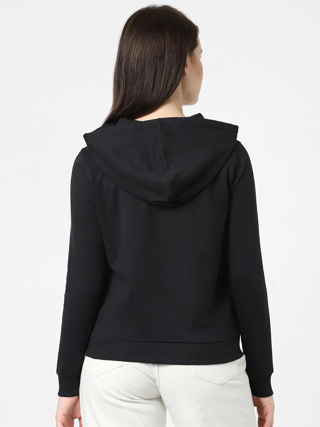 Black Graphic Print Sweatshirt - Image 3